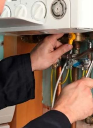 What does a commercial boiler service involve?